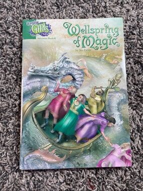 Book: Wellspring of Magic by Jan Fields creative girls club adventure book